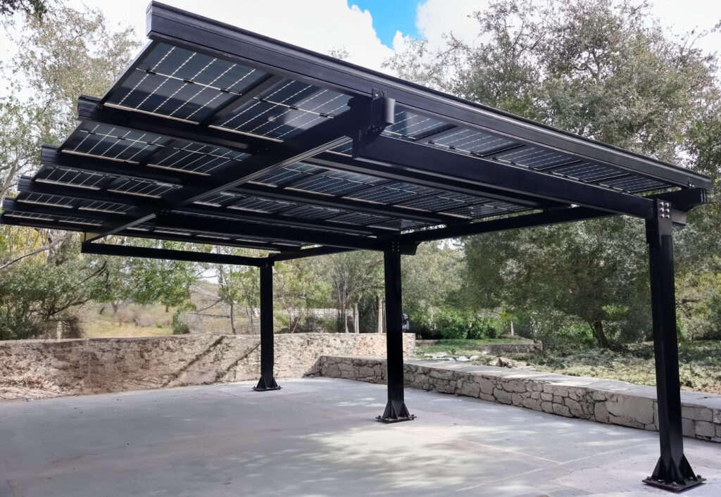 Steel Cantilever Carport