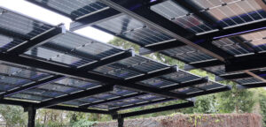 Infinity Rack watertight cantilever solar carports