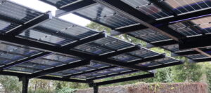 Infinity Rack watertight cantilever solar carports